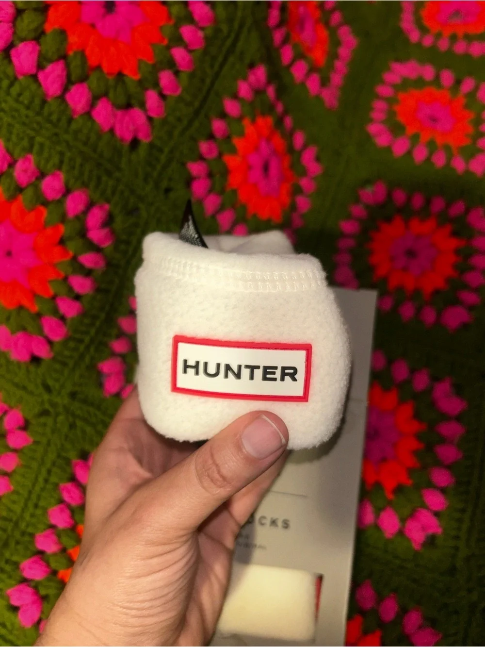 Hunter Kids Boot Socks - White (Boxed)